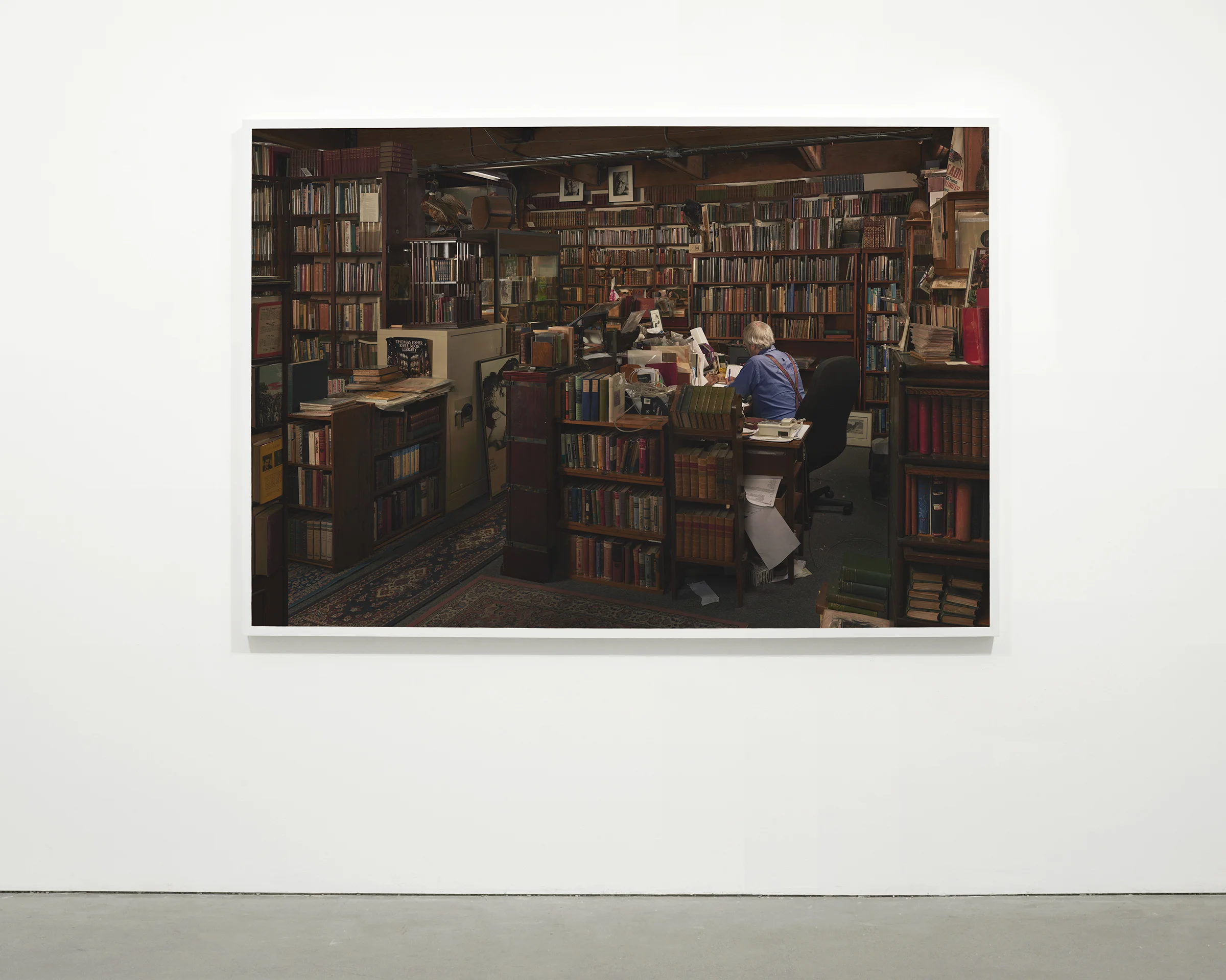 “Antiquarian Bookstore”, 2015 - 2016 54 x 78.5 in. (137.15 x 199.39 cm)