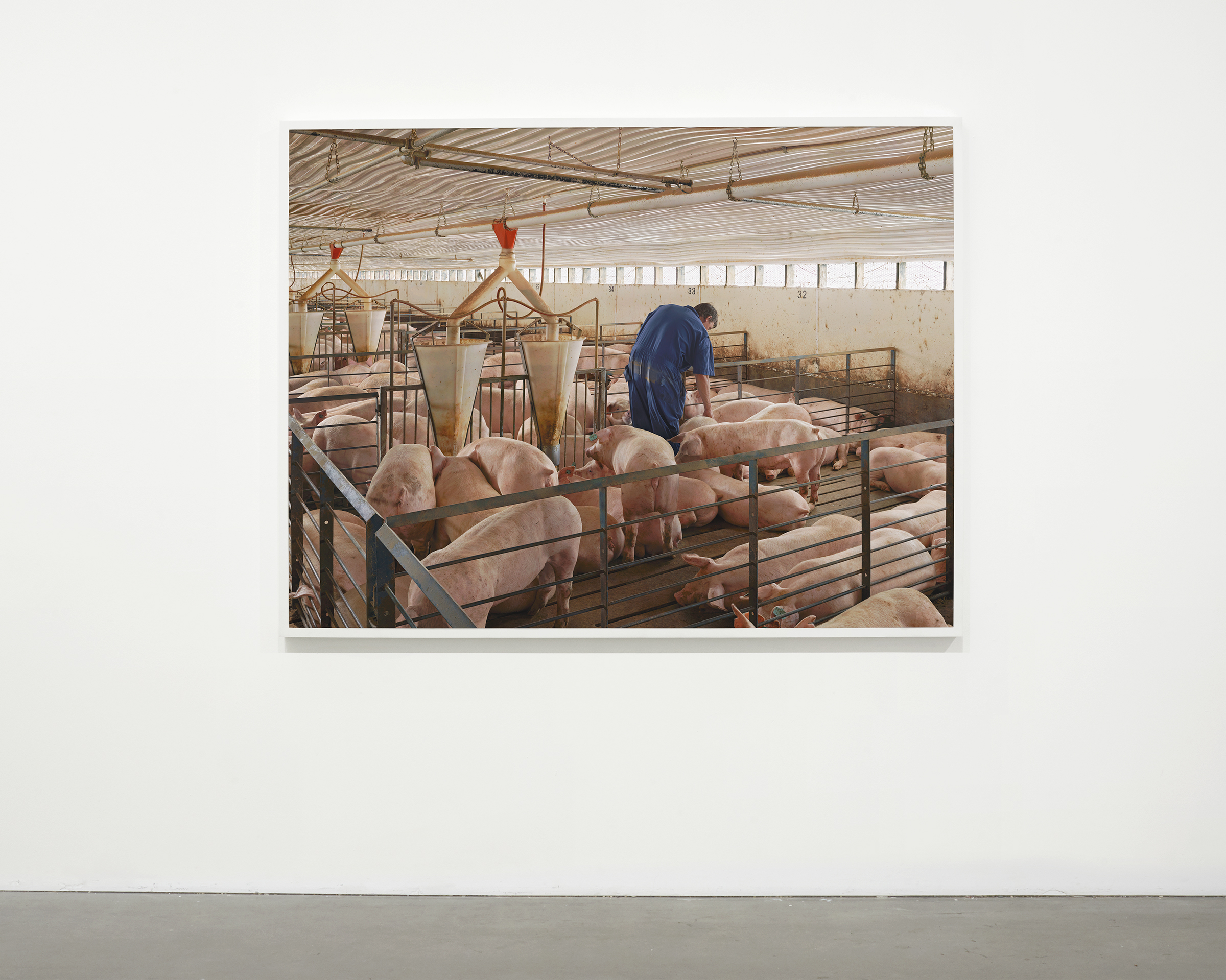  “Finishing Barn”, 2013 - 2015  54 x 72 in (137.15 x 182.88 cm) 