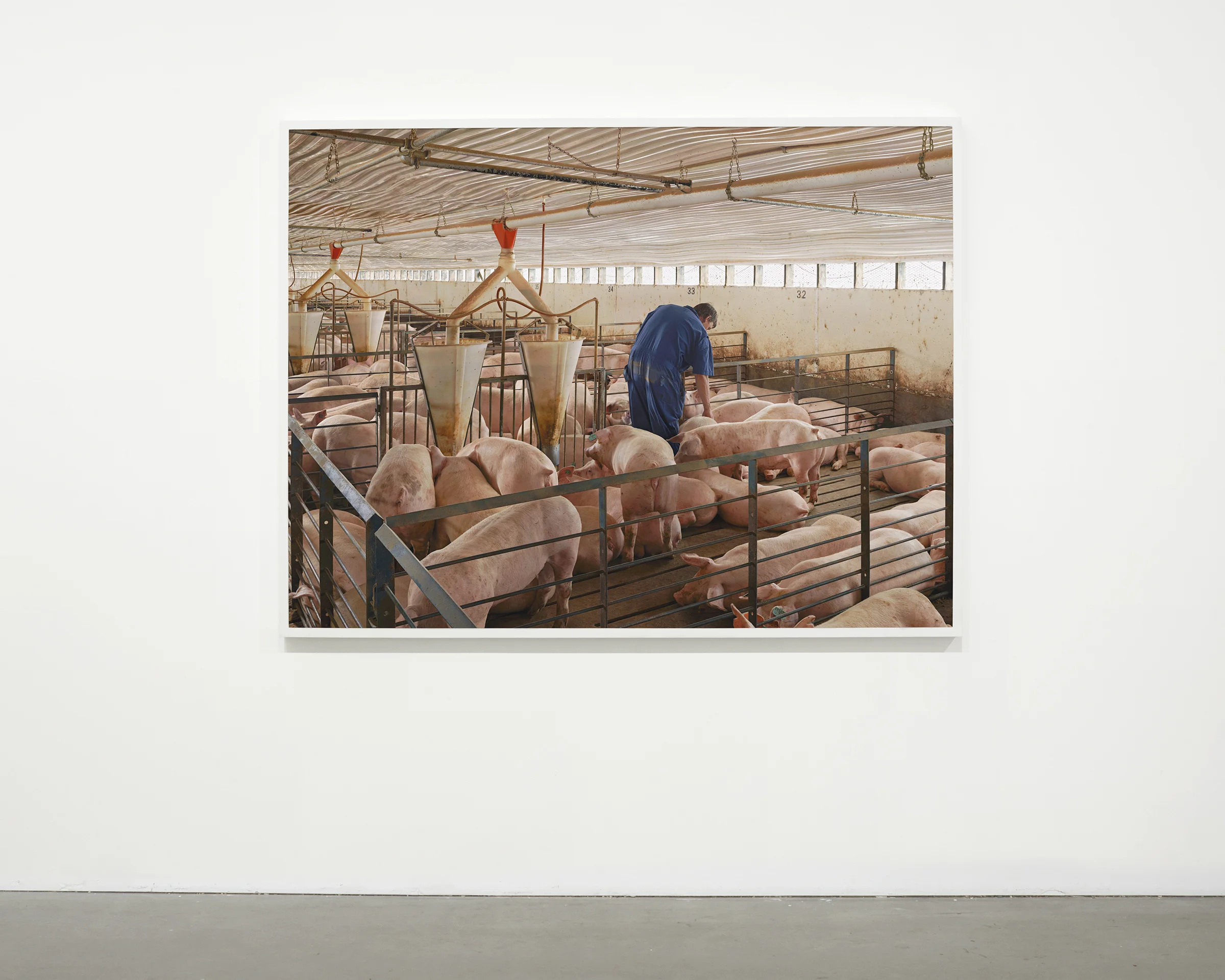 “Finishing Barn”, 2013 - 2015 54 x 72 in (137.15 x 182.88 cm)