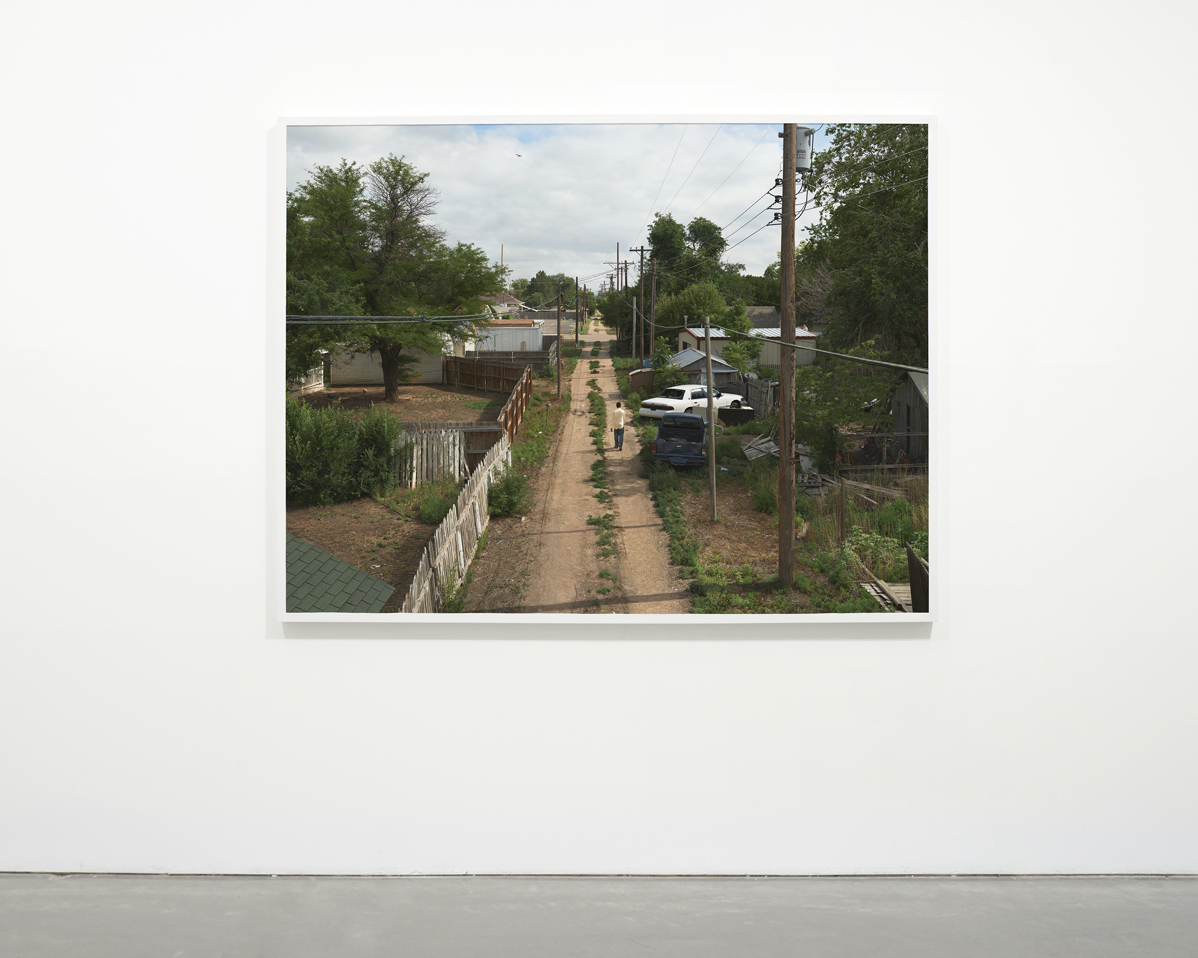  “Alley”, 2013 - 2015  54 x 71.75 in (137.15 x 182.25 cm) 