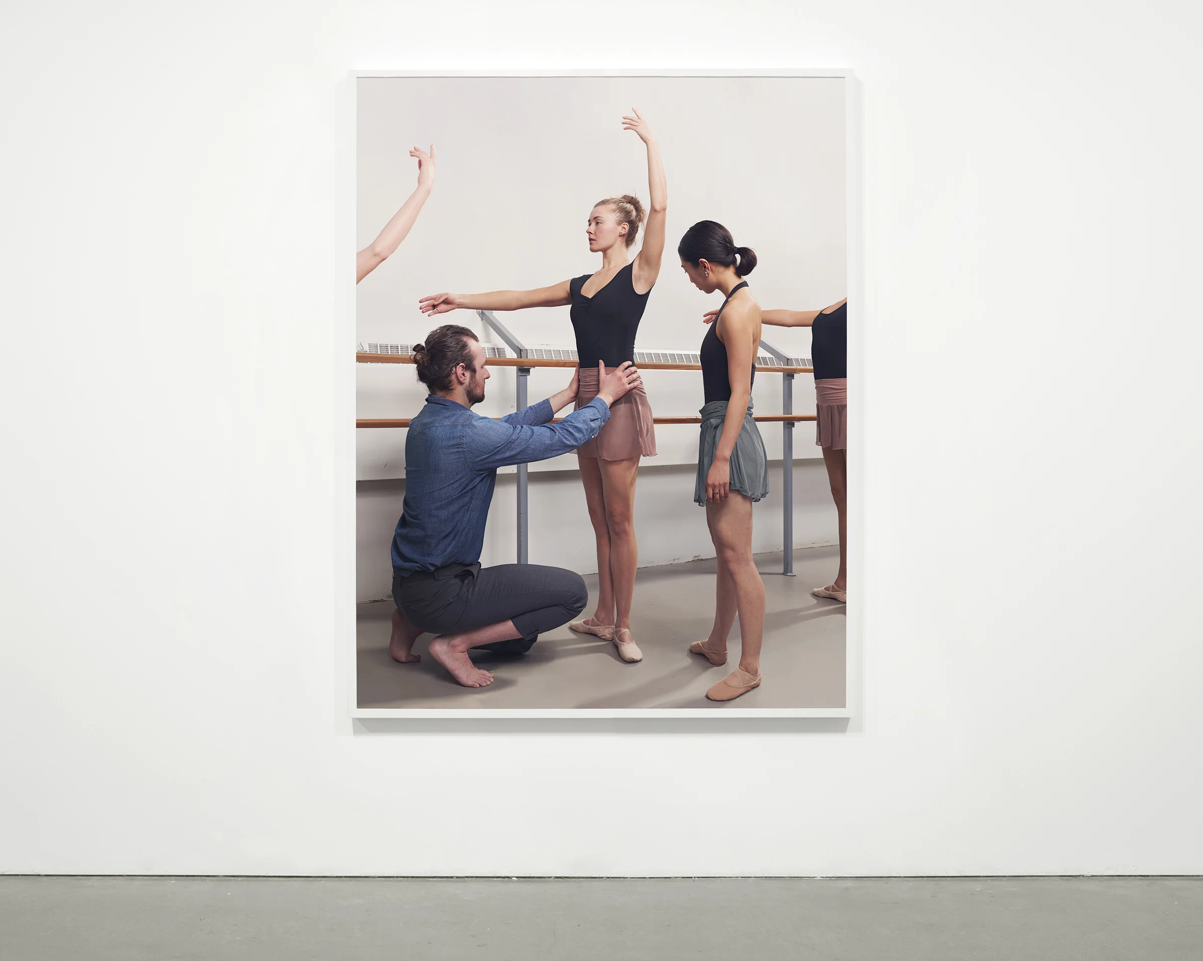 “Practice”, 2015 69 x 54 in. (175.25 x 137.15 cm)
