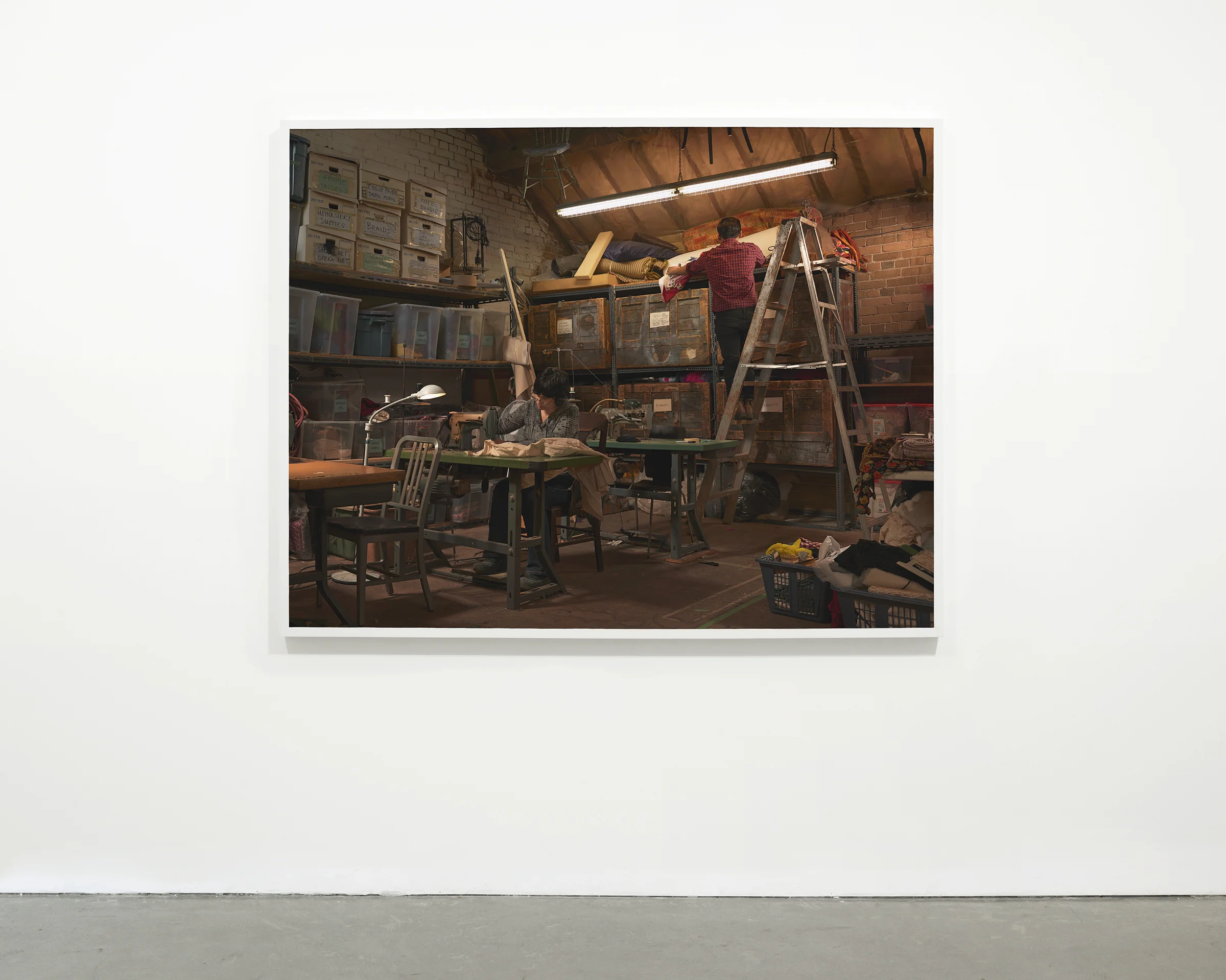 “Props”, 2014 - 2015 54” x 69.25 in (137.15 x 175.90 cm)