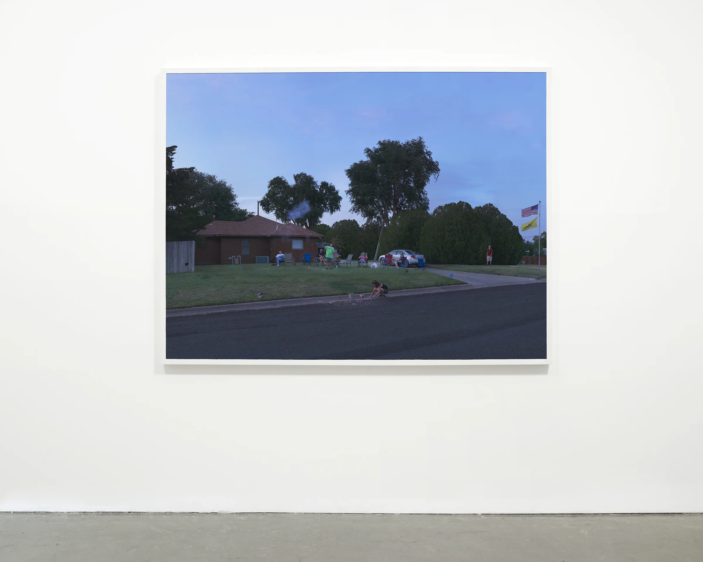 “July Forth”, 2013 - 2015 54 x 72 in (137.15 x 182.88 cm)