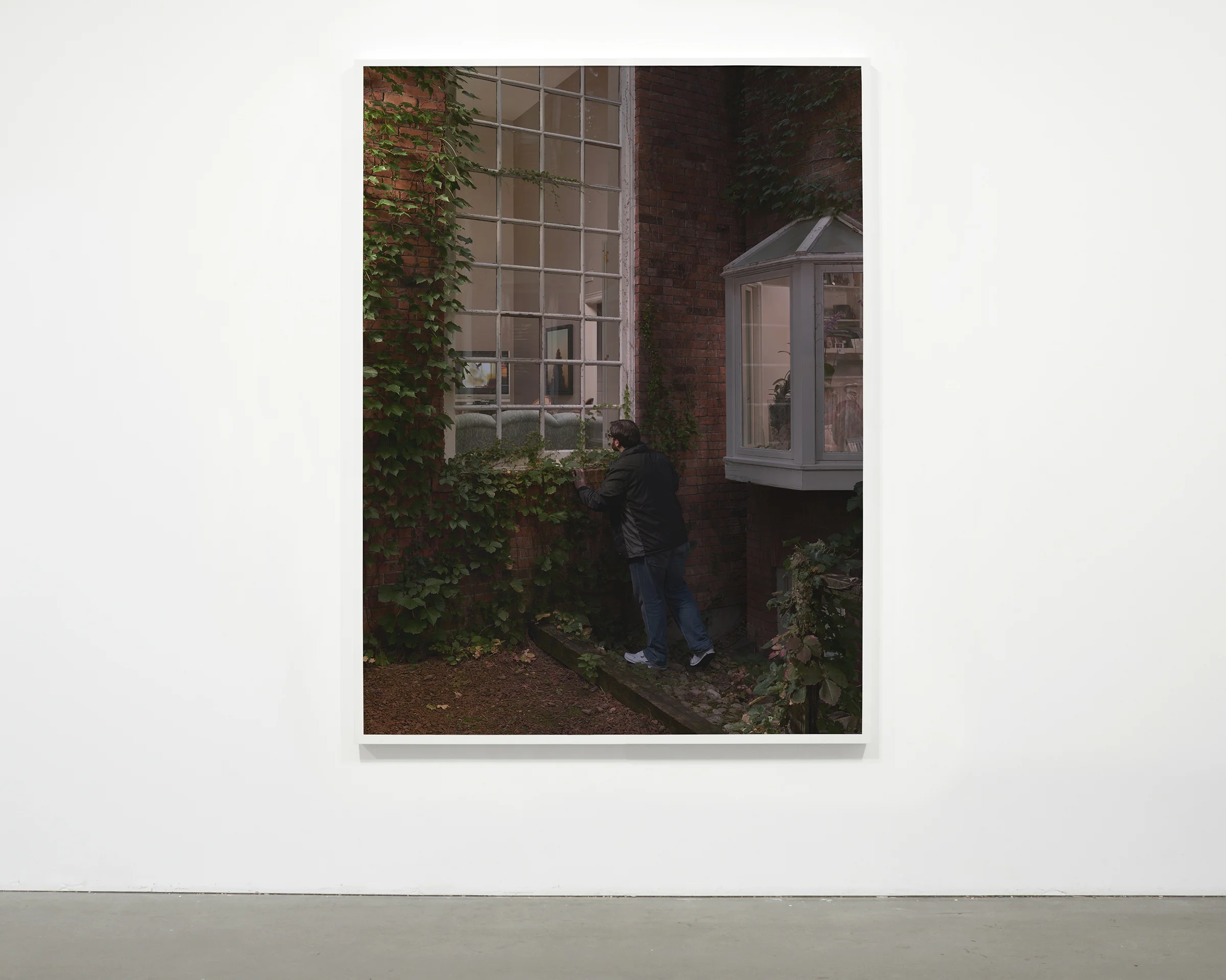 “Outside”, 2014 - 2015 71.5” x 54 in (181.60 x 137.15 cm)