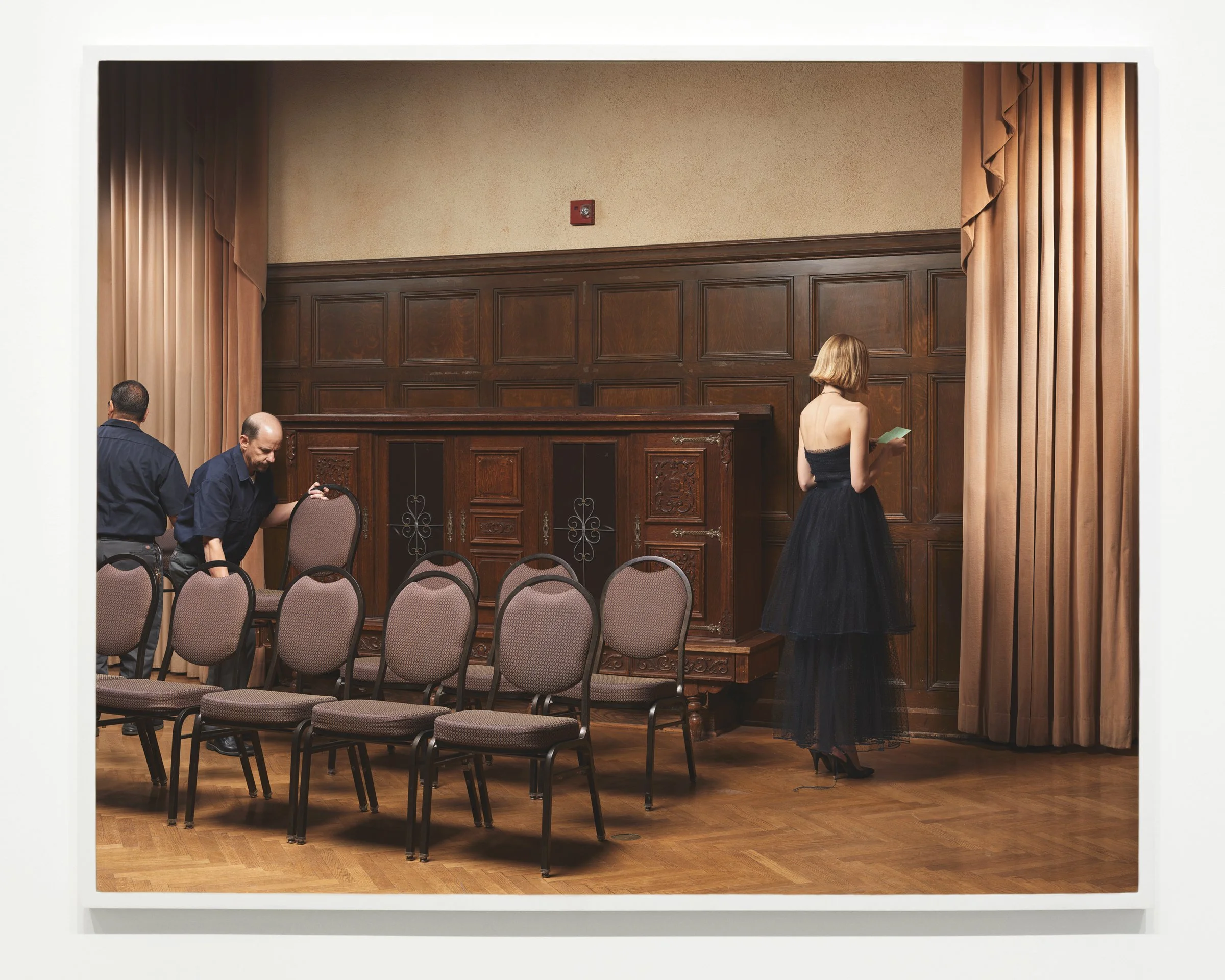  “Rehearsal”, 2018  54 x 67.50 in. (137.15 x 171.45 cm) 