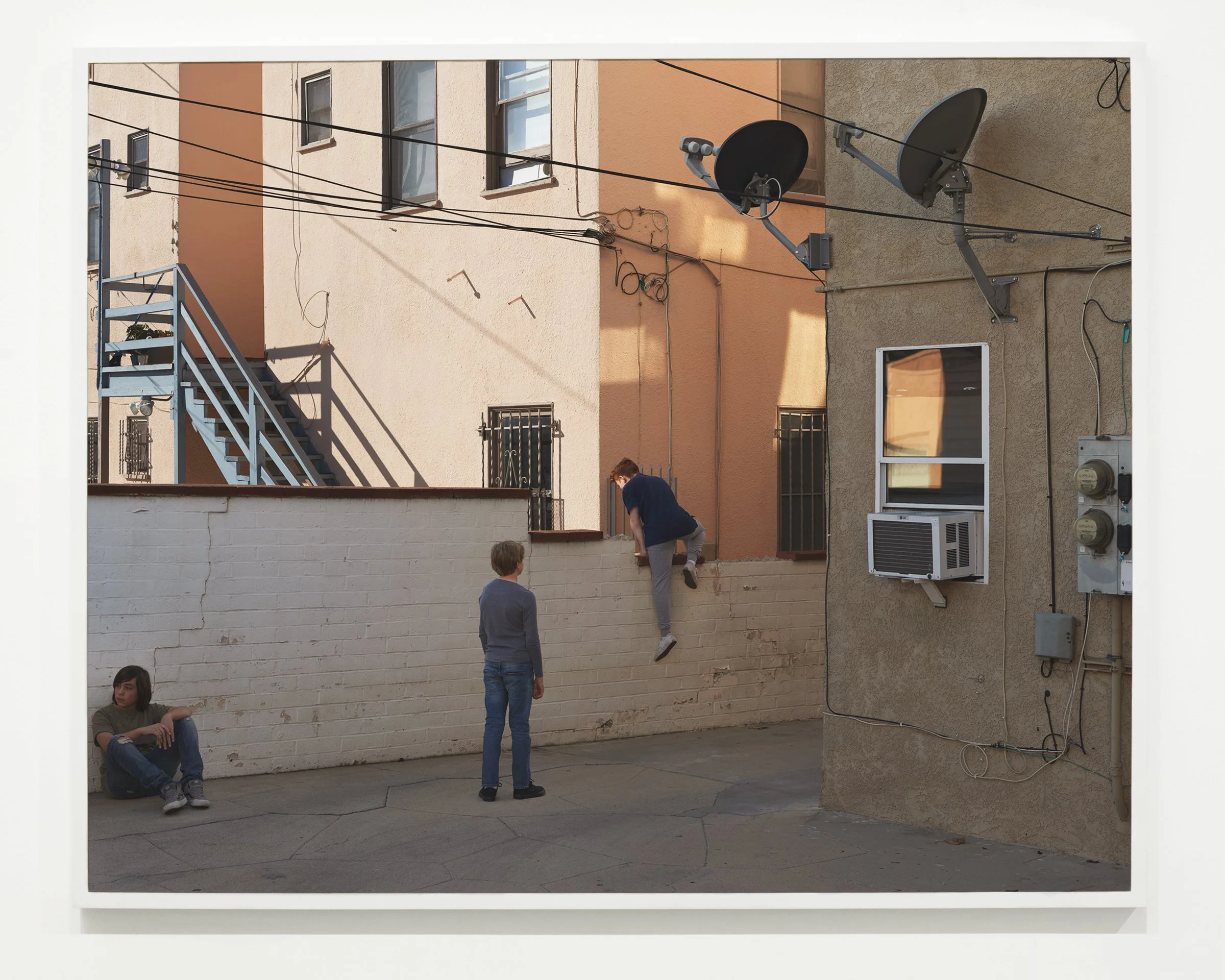  “Morning and Afternoon”, 2018  54 x 67.50 in. (137.15 x 171.45 cm) 