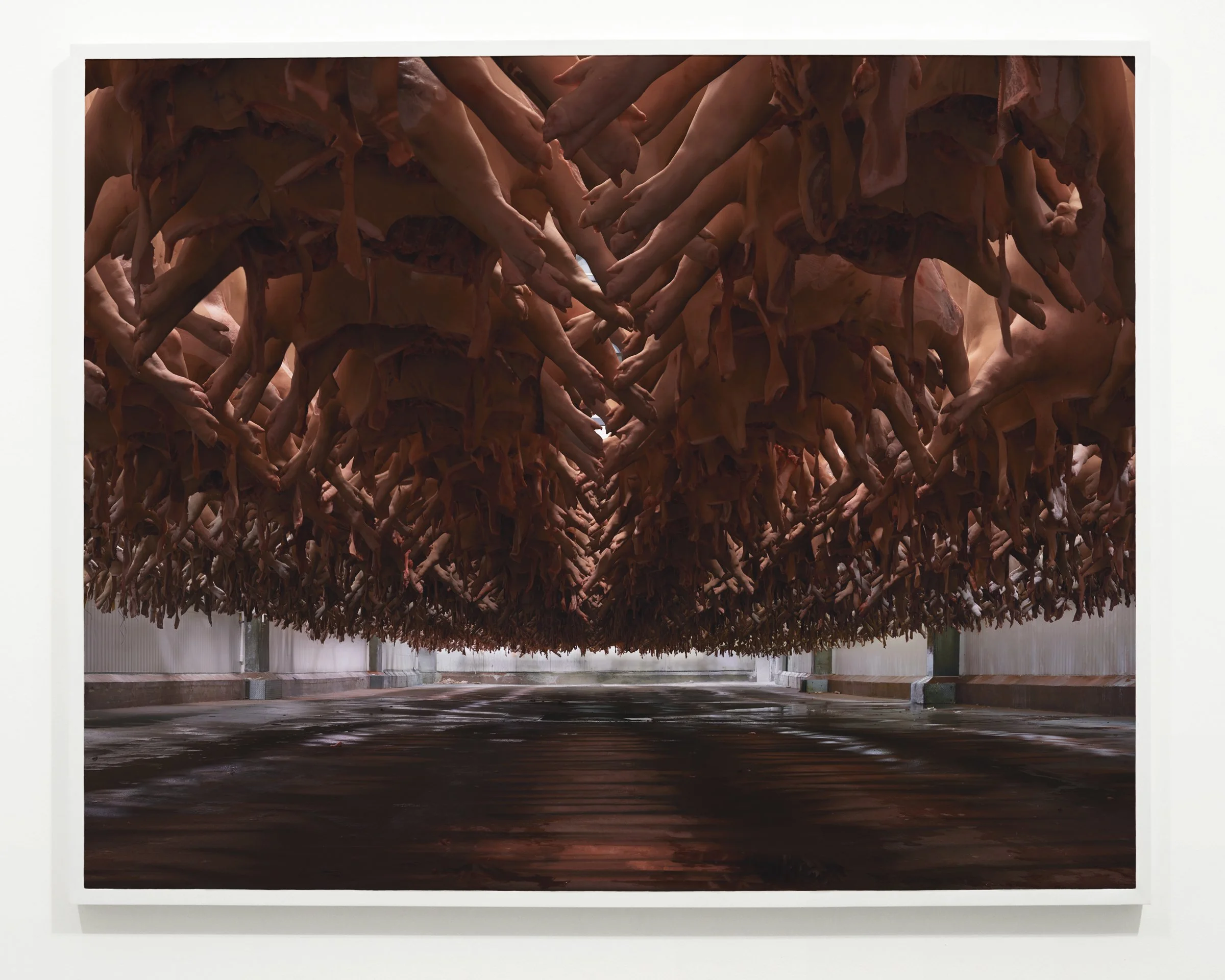  “Locker”, 2013 - 2015  54 x 68.5 in (137.15 x 174 cm) 