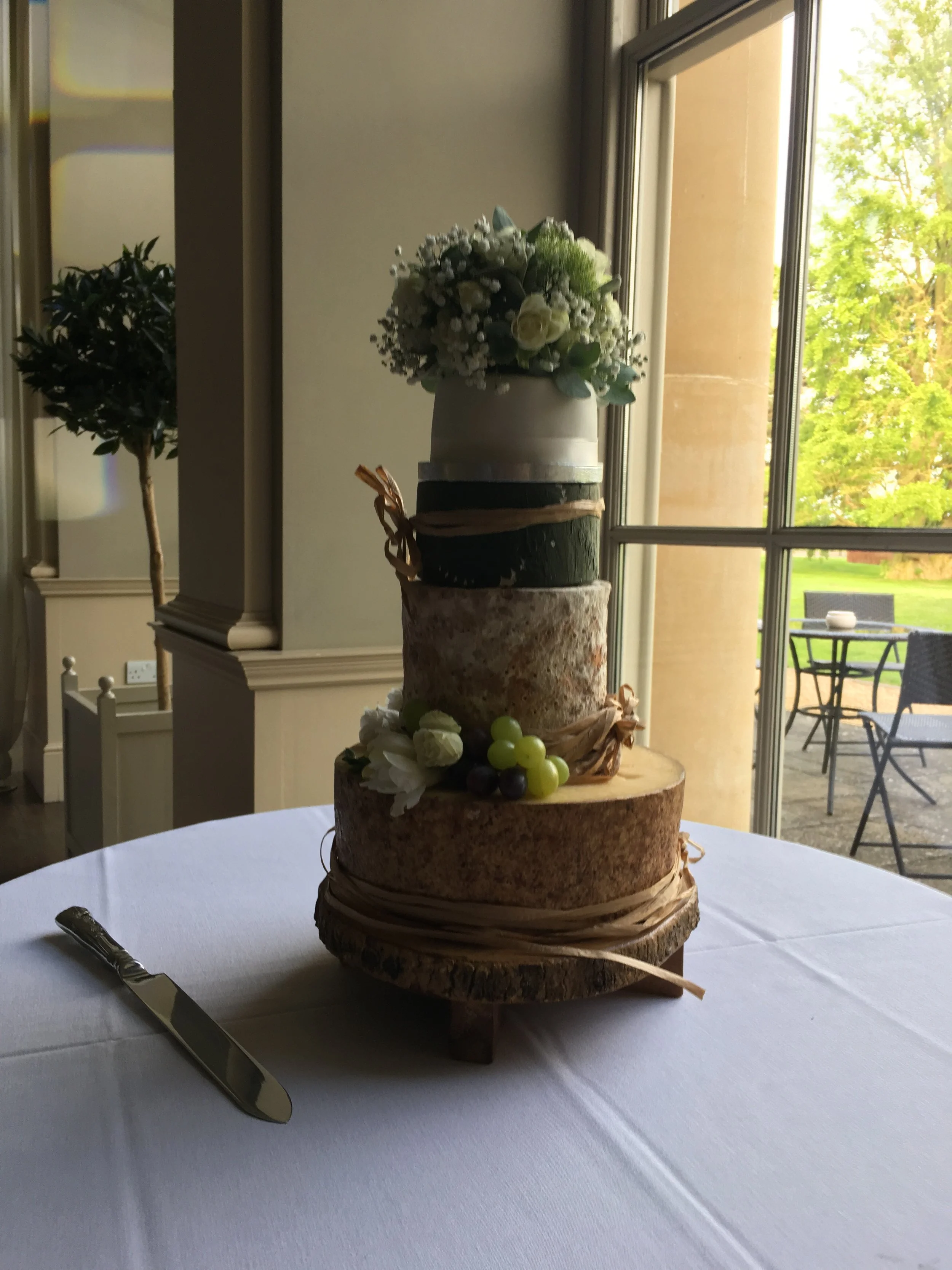 A cake with a difference - who doesn’t love a cake made out of cheese?