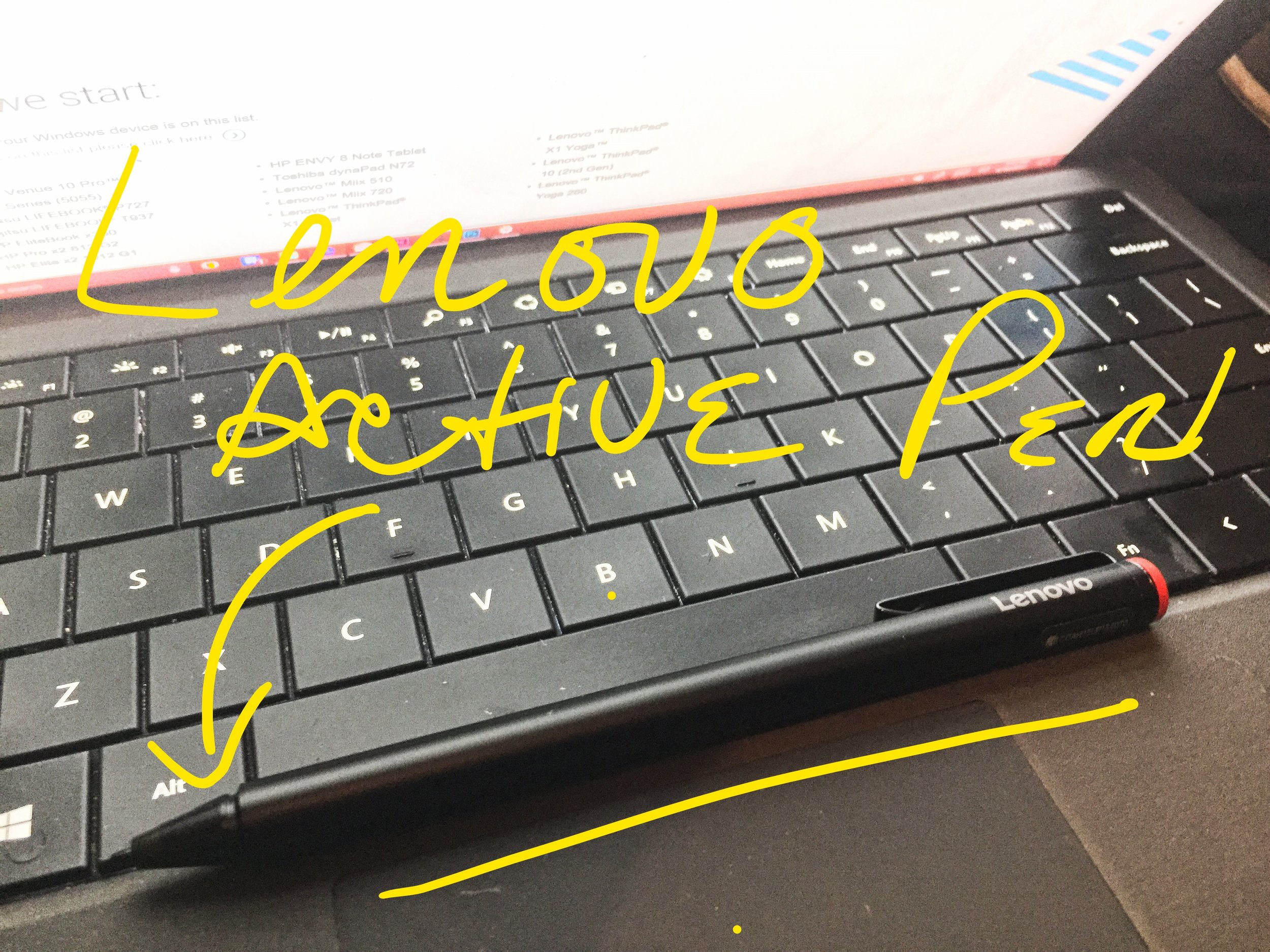 How Lenovo Active Pen (GX80K32882) works as alternative to Surface Pen for Surface Pro 3 or 4 — The Butters Hygienics Co. How Lenovo Active Pen (Gx80K32882) Works As Alternative To Surface Pen For Surface Pro 3 Or 4 — The Butters Hygienics Co.