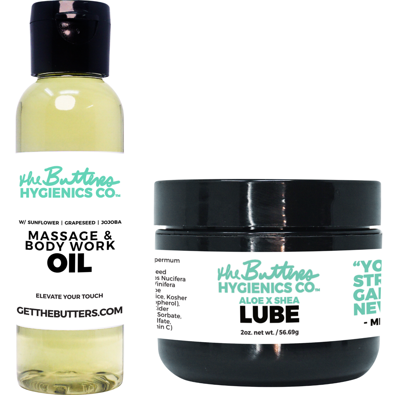 The Butters Lube Sampler Pack The Butters Hygienics Co 