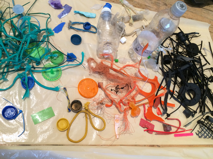 Trash or Treasure - A Peripheral View - beach plastic