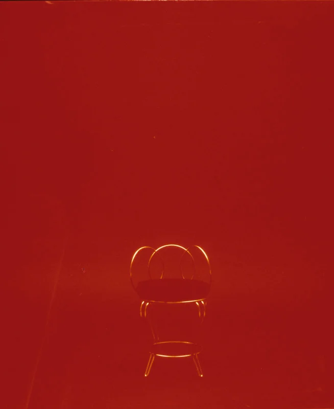 Covers: Chair (1997) (20”x24”) color photograph