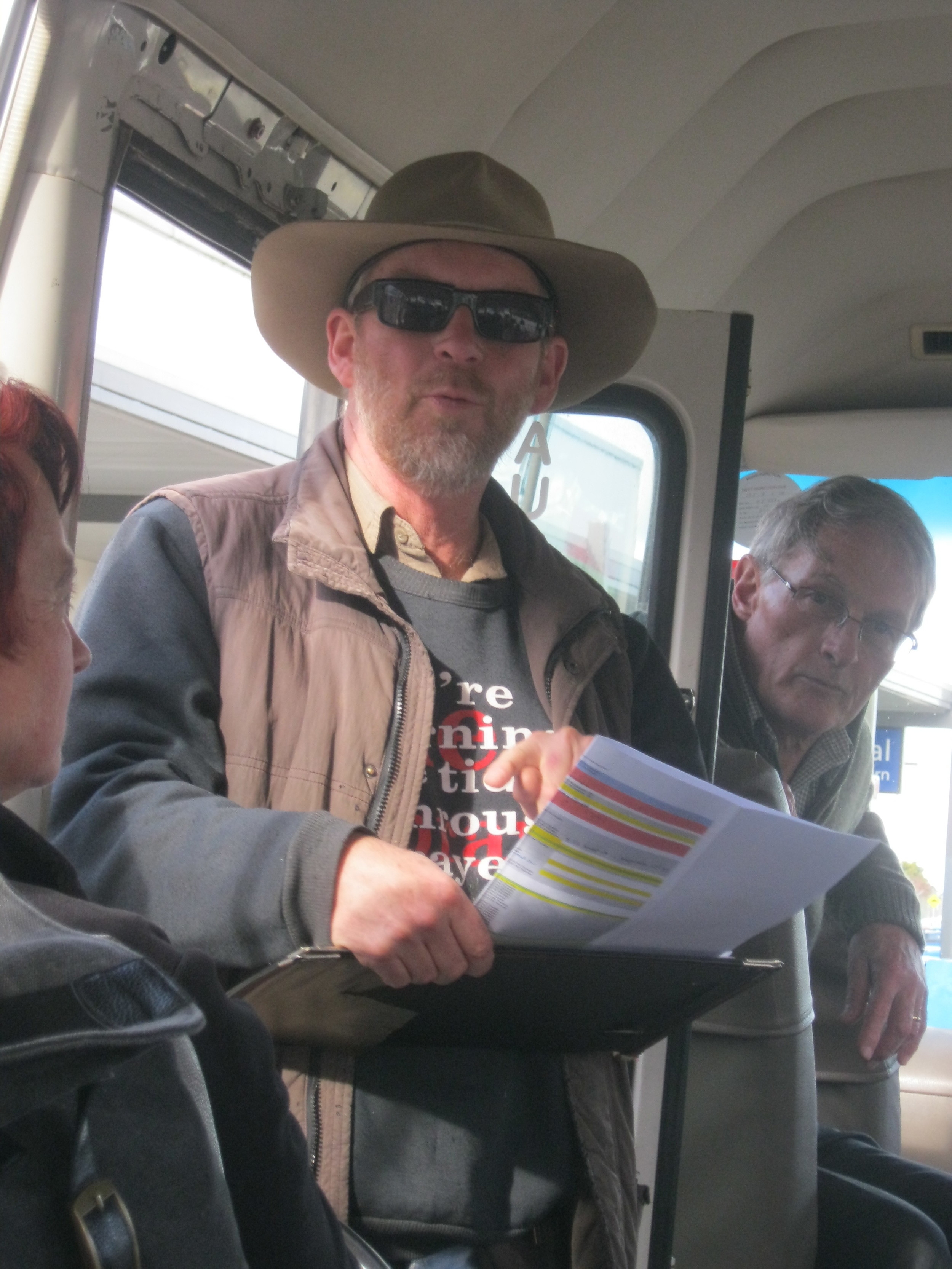On the Bus to Poatina