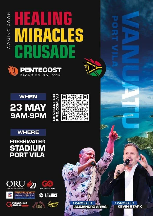 Oceania Prayer Connect &amp; Pentecost26 Crusade