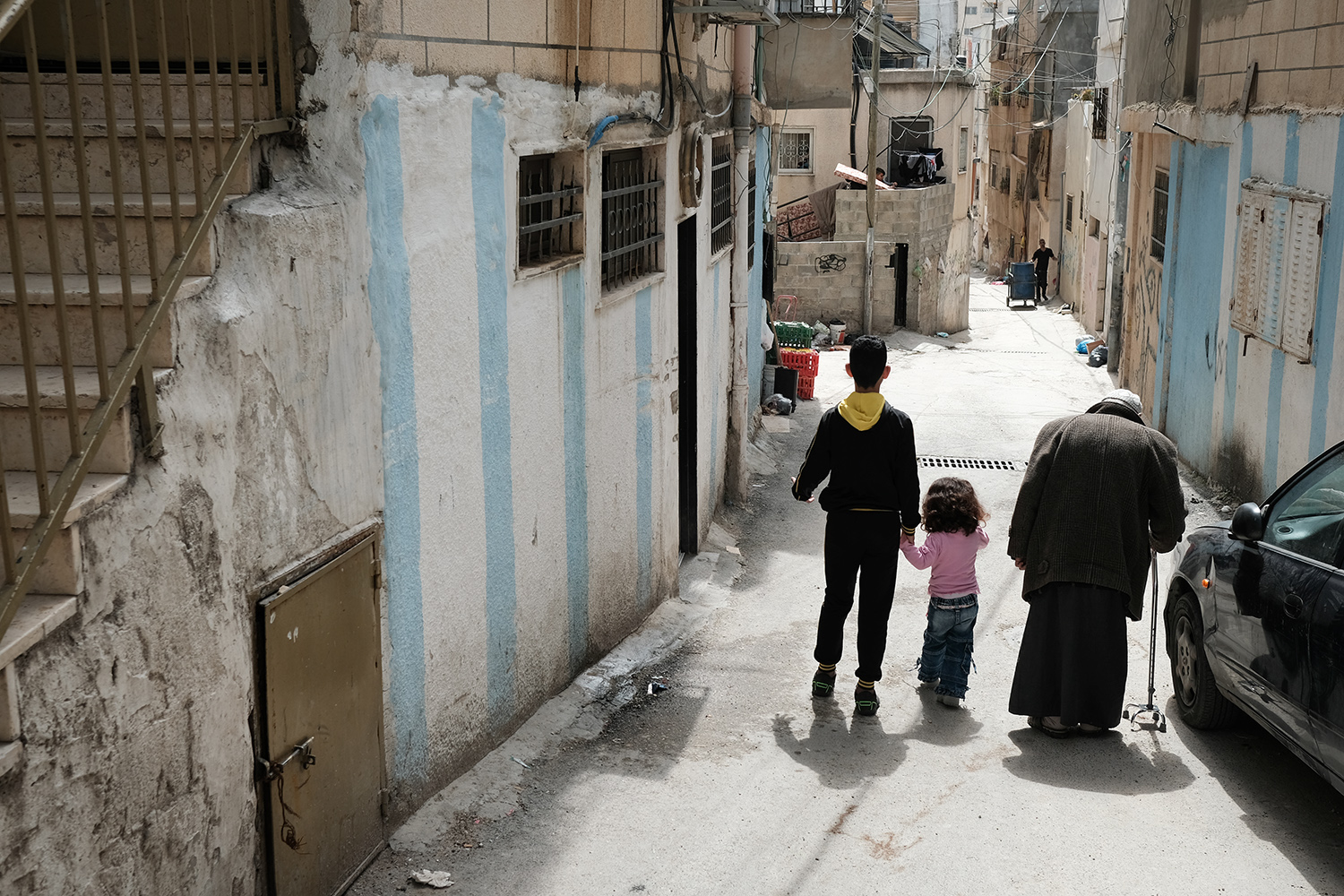  Established in 1950, Aida Refugee Camp now resembles a permanent neighbourhood. 