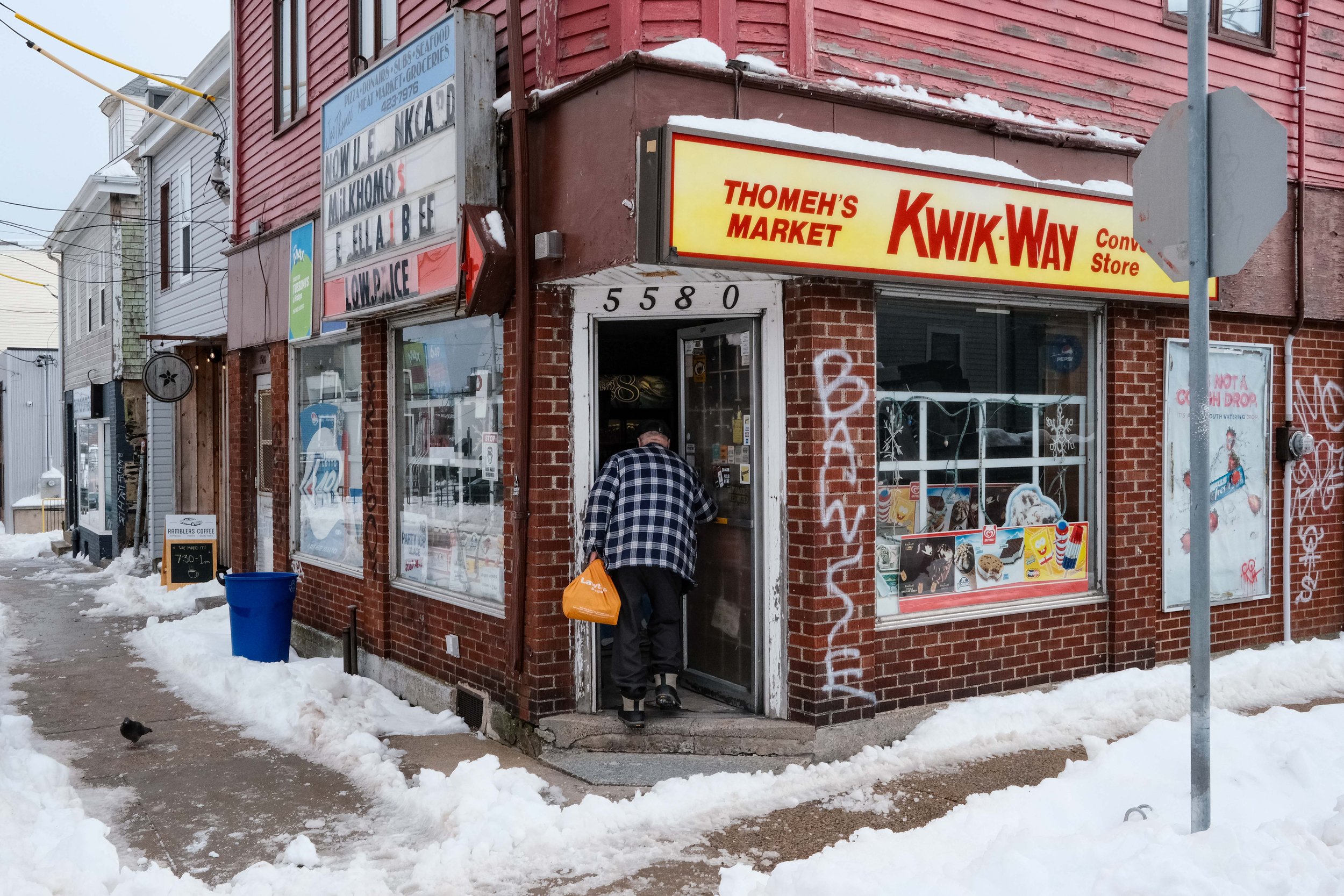 Joe Tomeh's Market, Cornwallis Street.