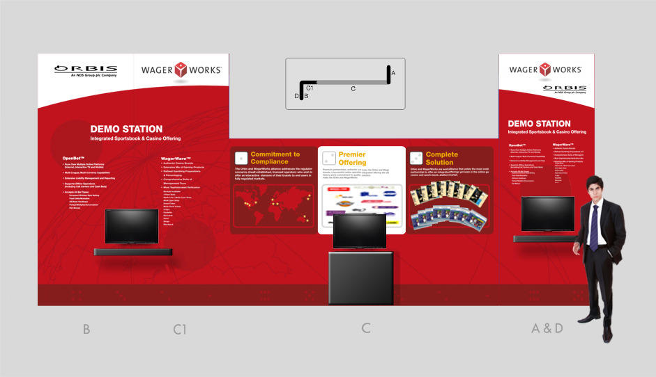 Global Gaming Expo Trade Show Booth