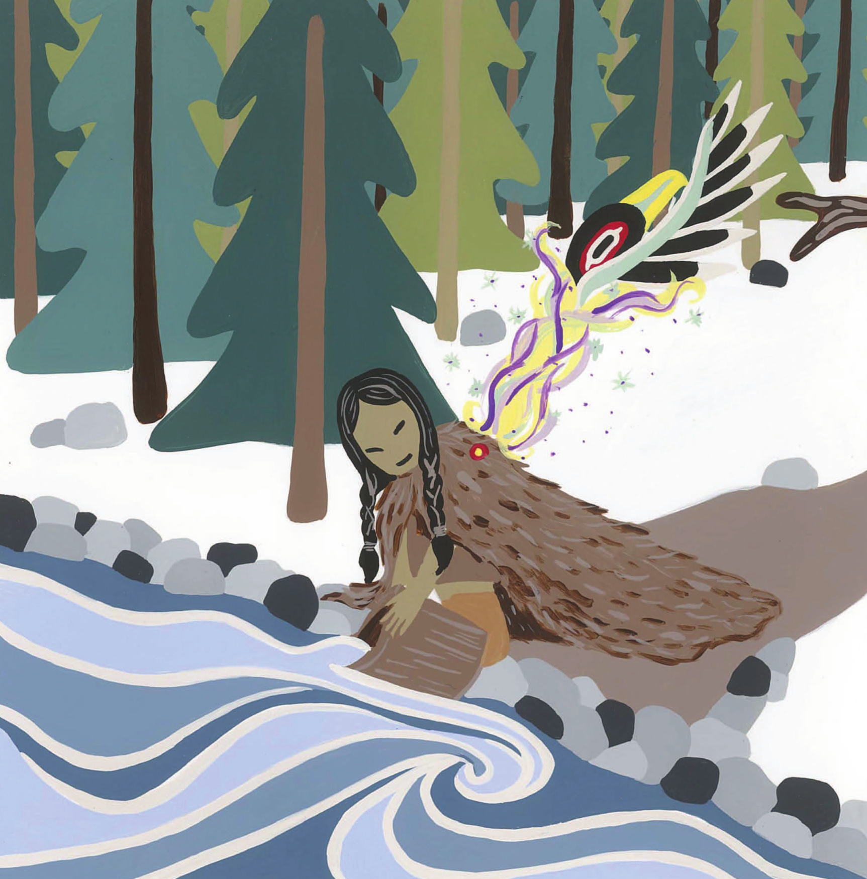 Crow Brings Daylight - An Inuit Legend conv 11.png