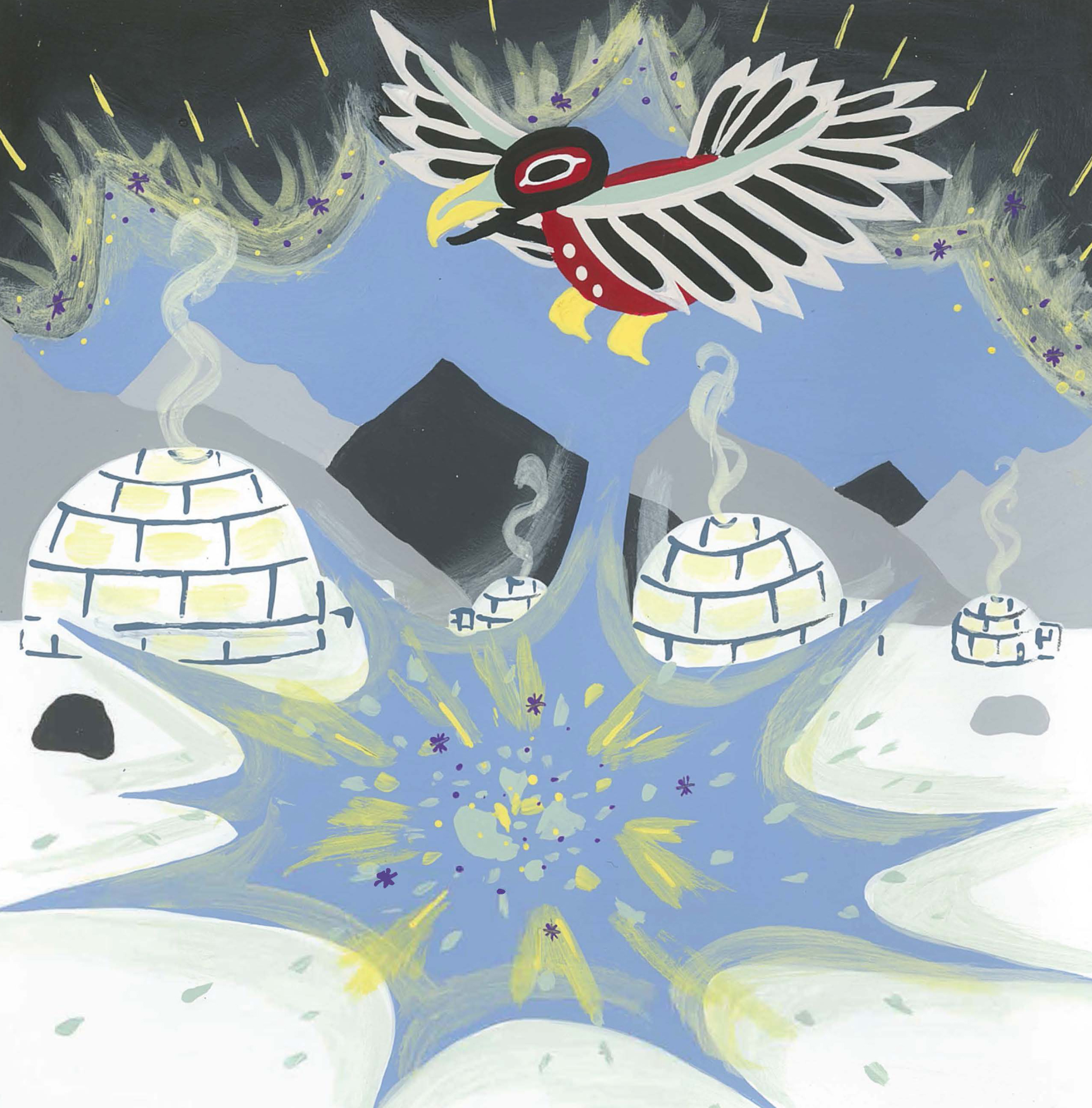 Crow Brings Daylight - An Inuit Legend conv 23.png