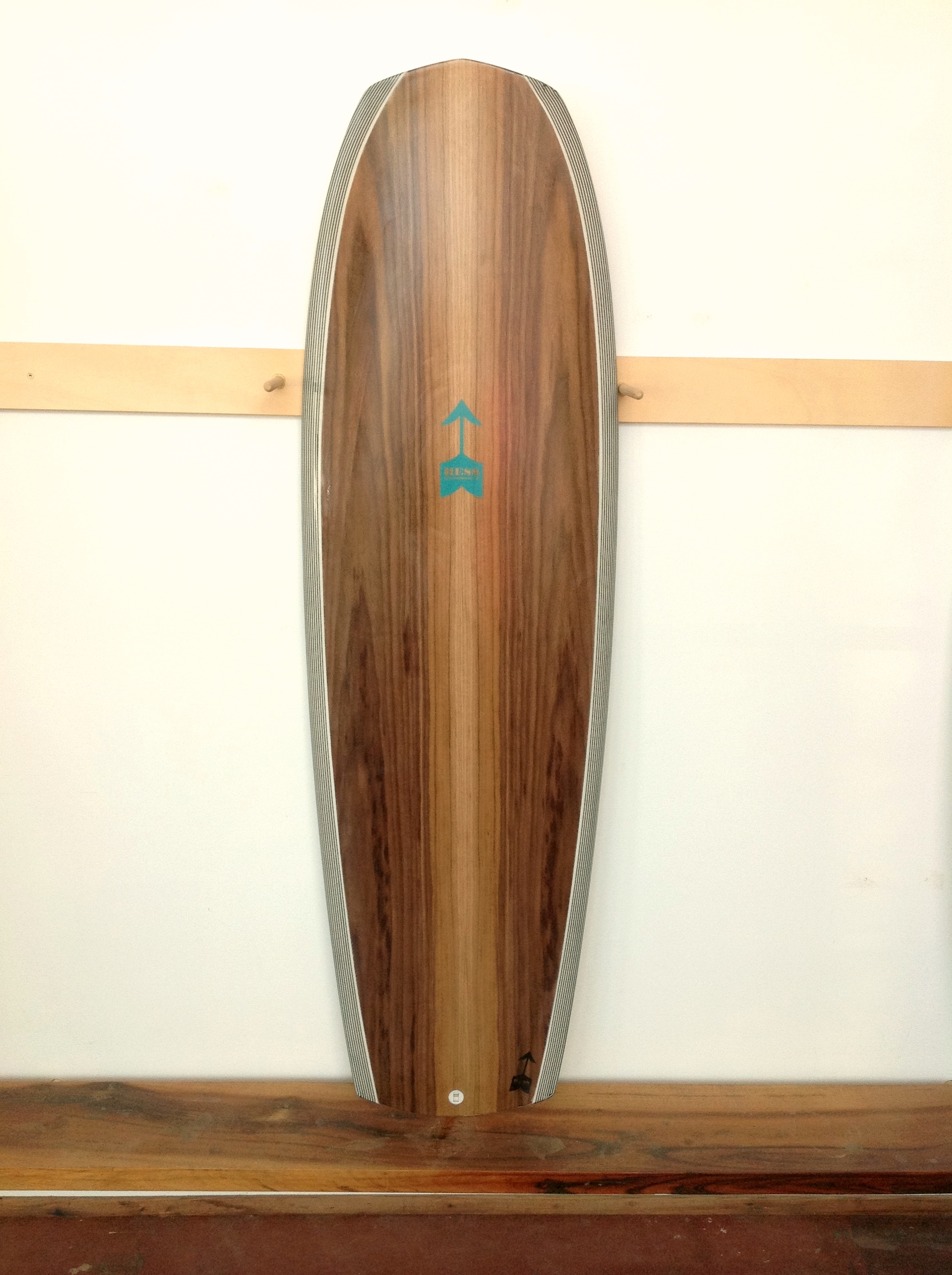 Wooden mini boog ミニパイポボード ボディサーフィン - サーフィン