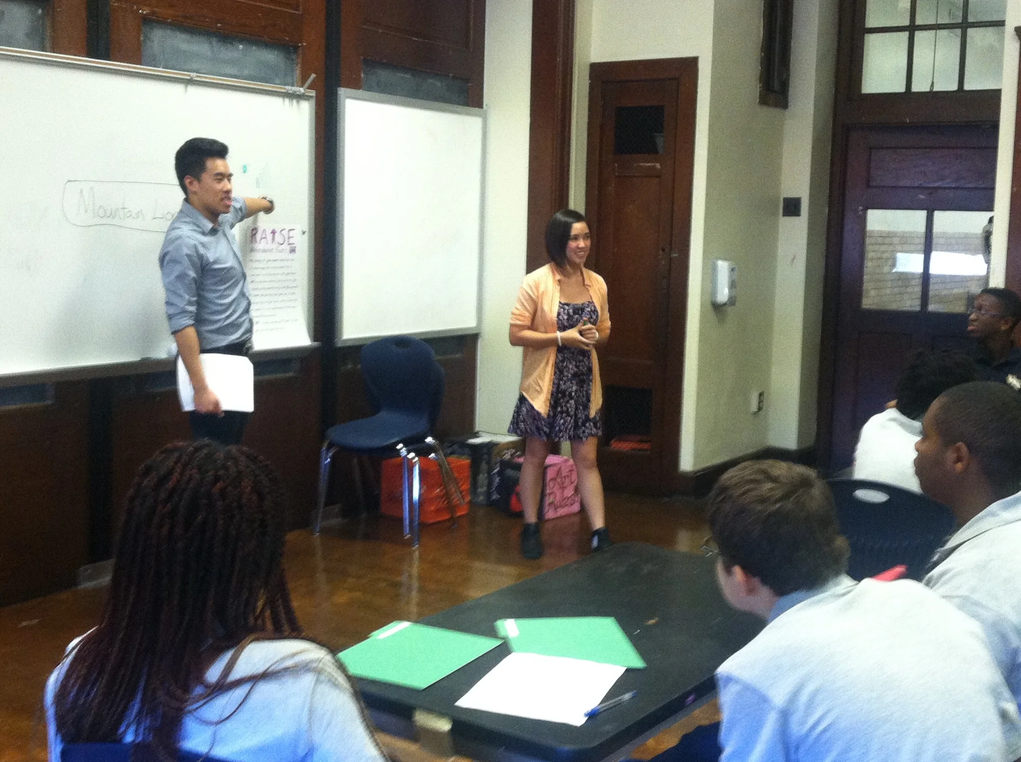 Ernest and Aelita lead the first RAISE workshop