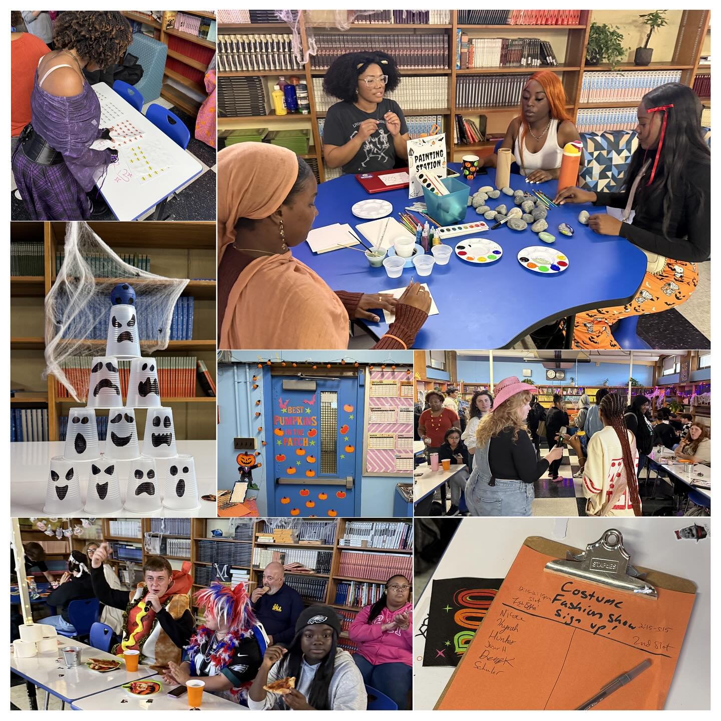 Halloween fun at Saul High School was a hit with our amazing seniors! From guessing candy corn in the jar to belting out karaoke hits, every moment was filled with laughter and school spirit. With fresh pizza, lots of snacks, and a thrilling best cos