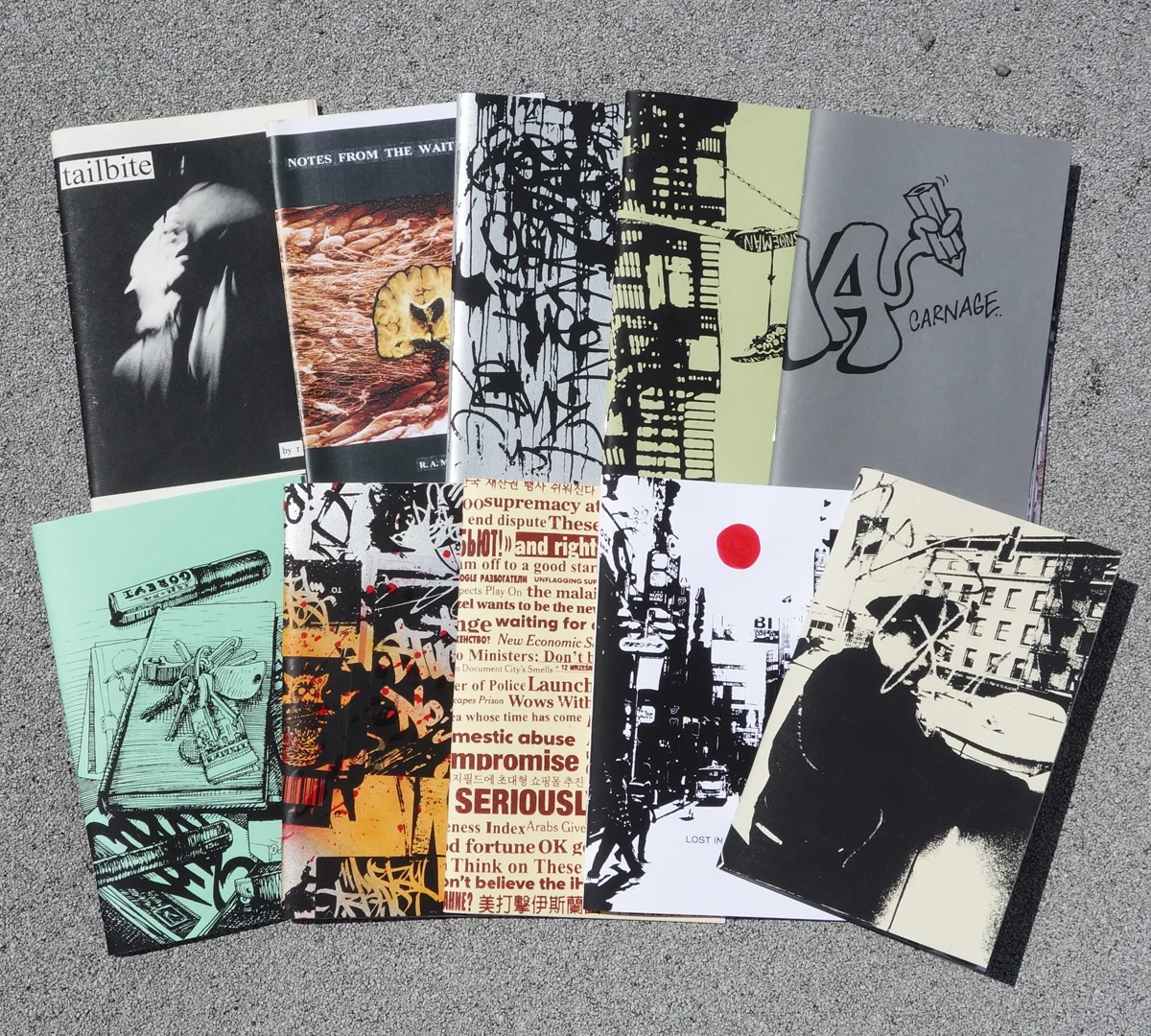 Some zines I've made.