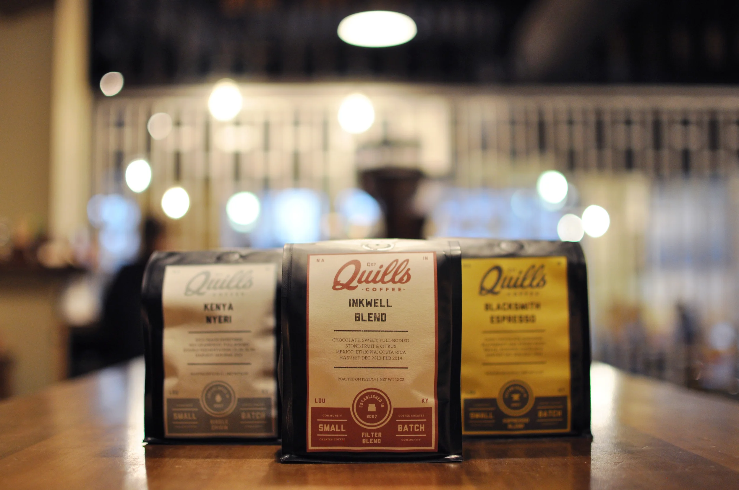 Revealing Our New Logo And Coffee Bags Quills Coffee