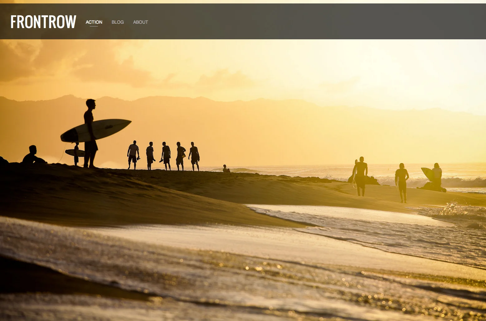 Top header.