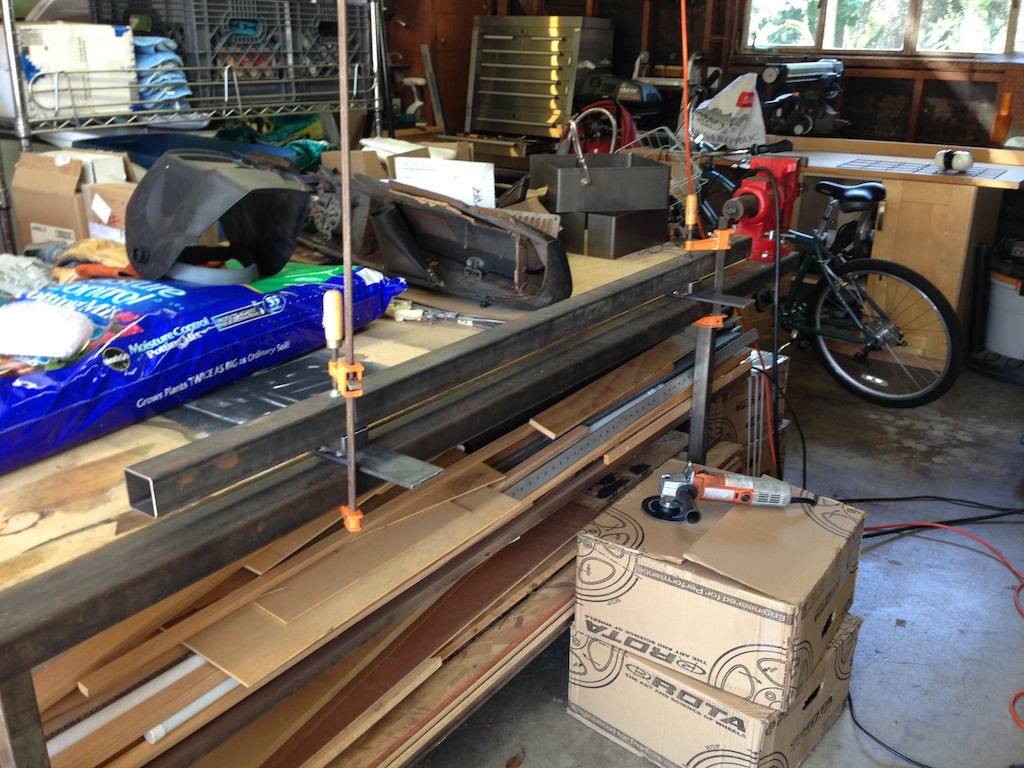 The workbench - where all the magic happens.