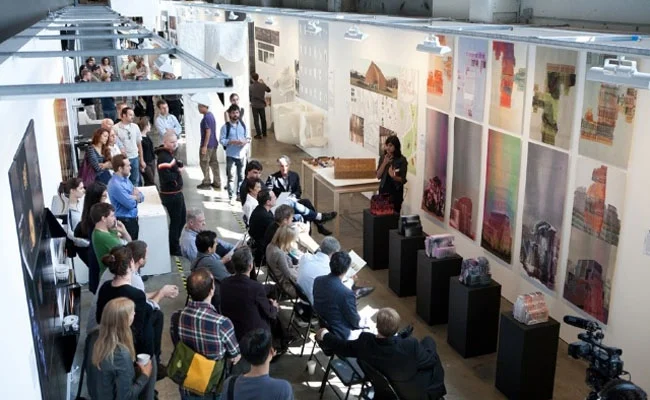 A fairly standard setting of a Crit. This one happens to be at sci-arc . Click to embiggen.