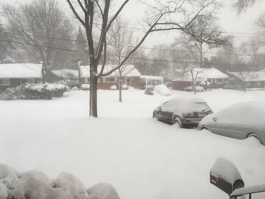 Relax and enjoy some Snowzilla 2016.
