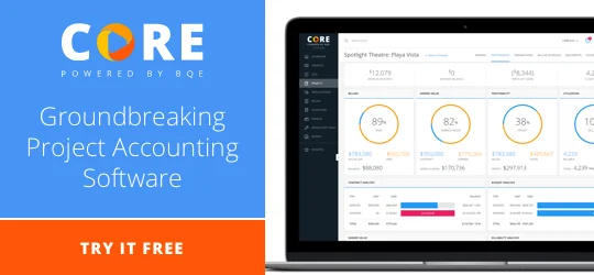 Learn more and get a free trial at www.bqe.com/core