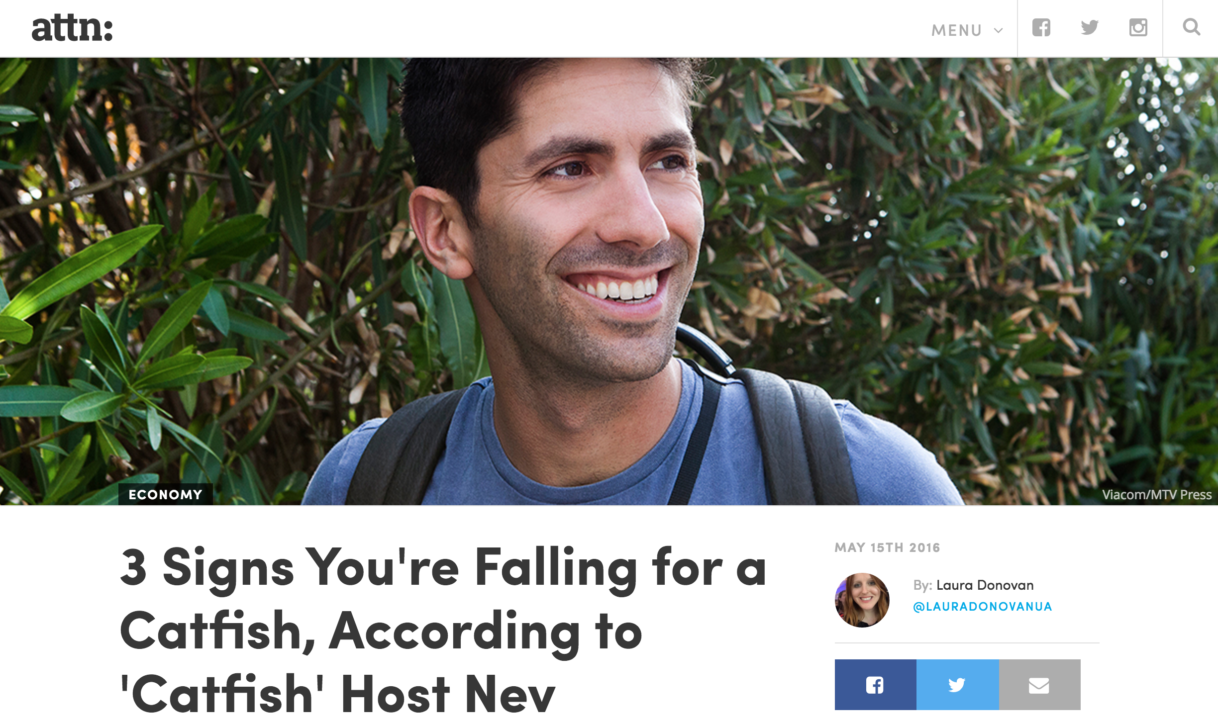 What is being catfished