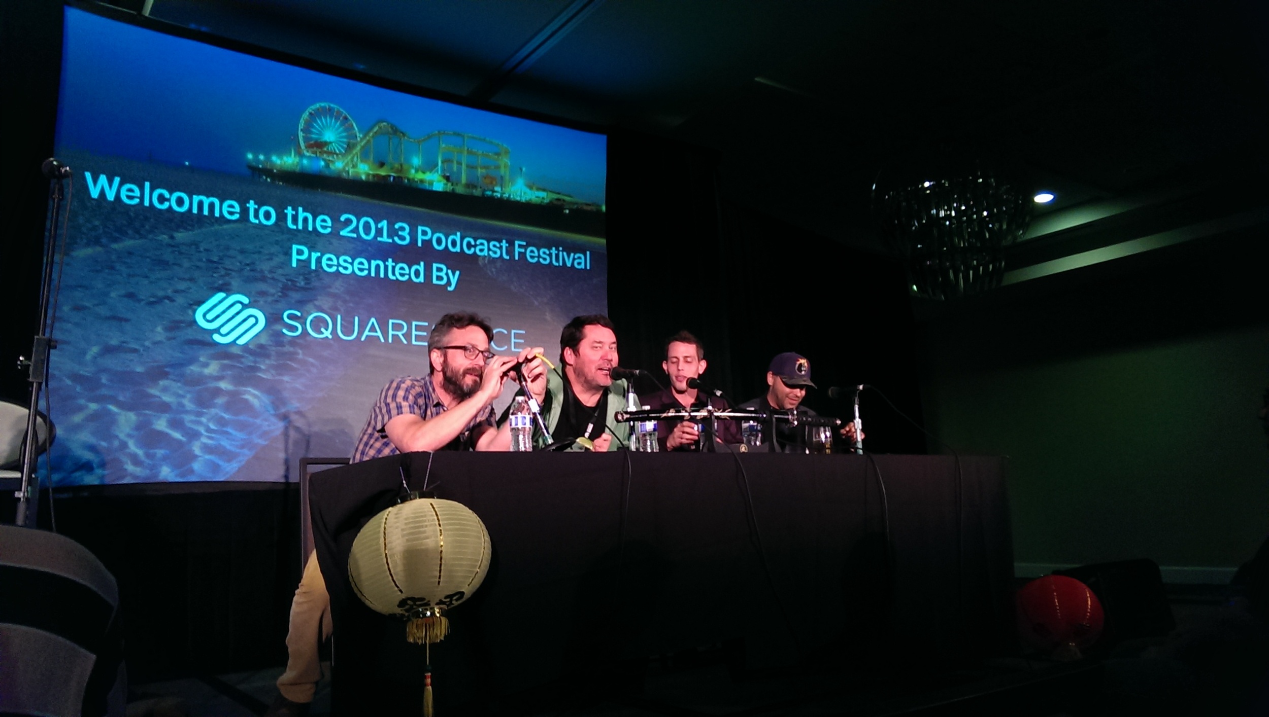 Marc Maron, Doug benson, Tony Hinchcliffe and Brian Redban on #KillTony