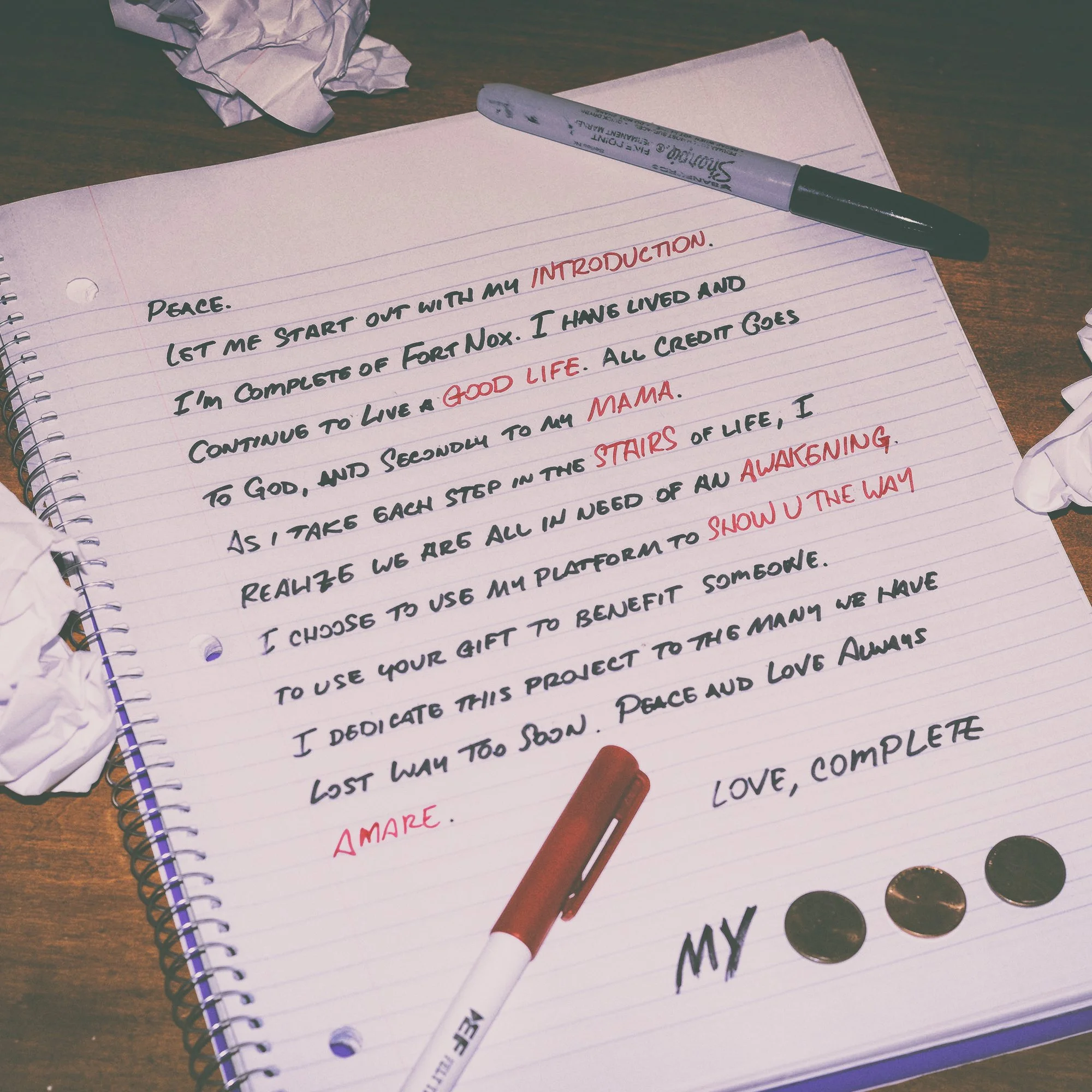 Complete the Emcee - My Three Cents