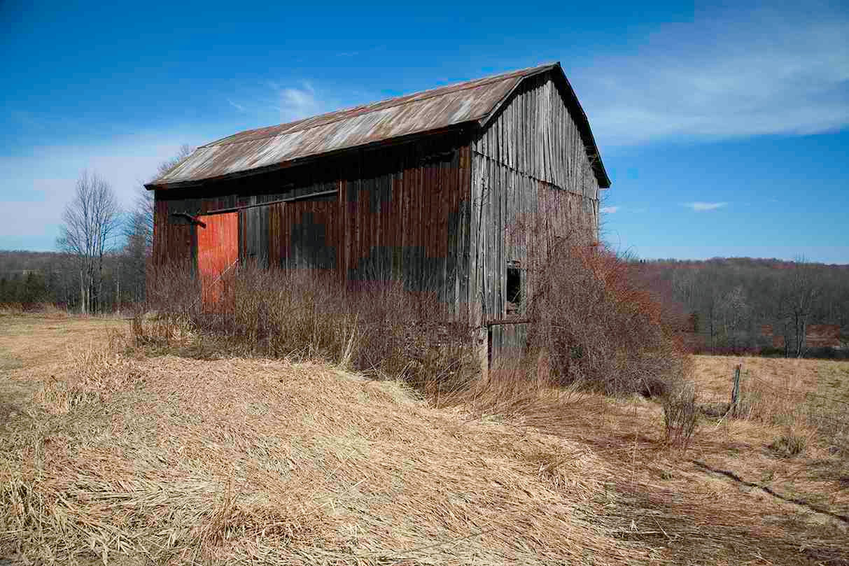 Barn with Red Door