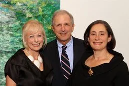 Susan Swartz, Charlie Gibson, NMWA Director Susan Fisher Sterling
