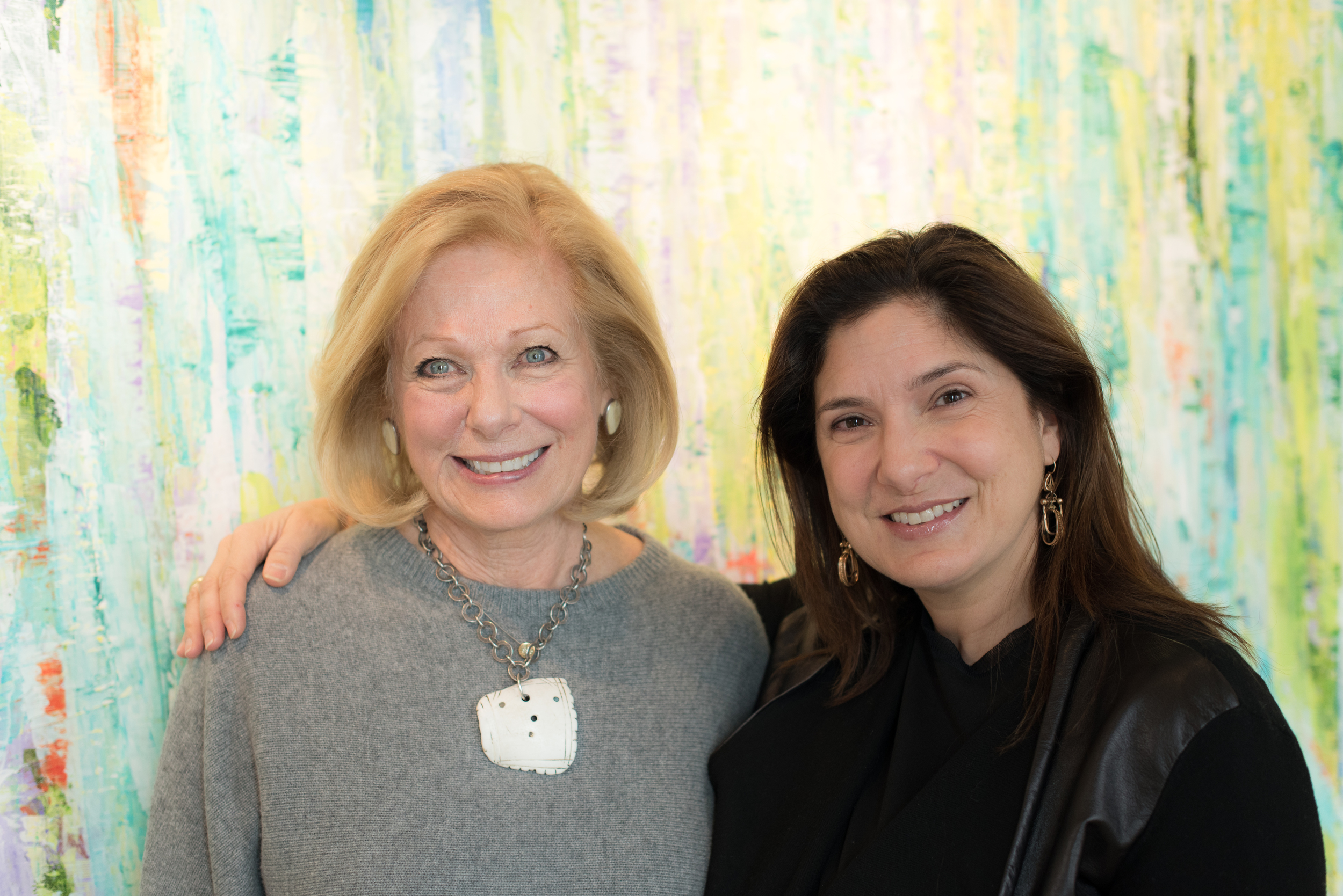 Susan with Regina Scully, Executive Producer of The Hunting Ground 