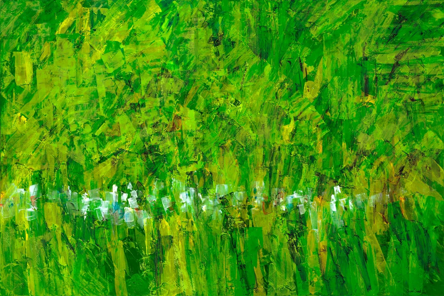 Rice Fields and Prayer Flags 