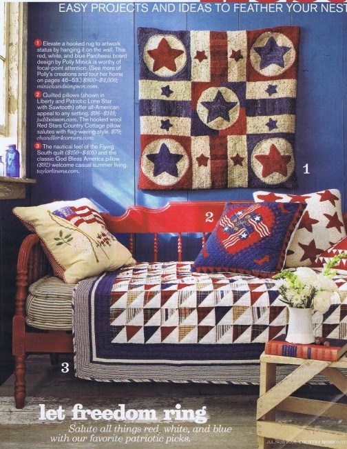 Interior Design Plan America the Beautiful, In AmericanaStyle — DESIGNED