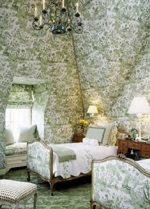ARTICLE: Toile de Joy | You Either Love It Or Hate It | Image Source: Nancy's Daily Dish | CLICK TO READ... http://carlaaston.com/designed/toile-de-jouy-love-or-hate-design-pattern