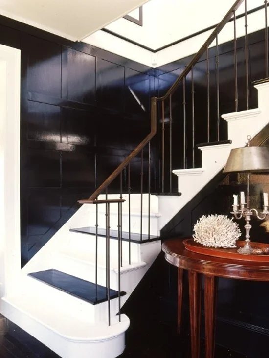ARTICLE & GALLERY | Go Glossy, Feel Glamorous! - Get Inspired By These Shiny, Happy Interiors | Image Source: A Thoughtful Eye | CLICK TO ENJOY... http://carlaaston.com/designed/go-glossy-feel-glamorous (KWs: gloss, paint, wall, cabinet, door, finish)