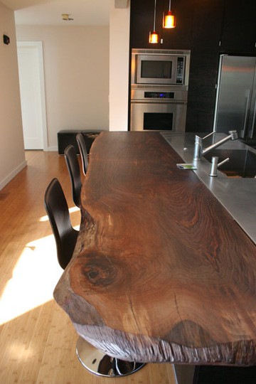 ARTICLE & GALLERY | Cure A Contemporary Interior's Cold Conditions With This All-Natural Remedy | Image Source: Redwood Burl | CLICK TO ENJOY... http://carlaaston.com/designed/warm-style-for-cold-contemporary-interior | (KWs: design, reclaimed, wood, texture)