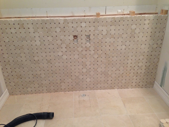 Article ➤ http://CarlaAston.com/craving-mosaics (DESPERATELY) CRAVING MOSAICS | (KWs: tile, bathroom, texture, emperador, wallpaper)