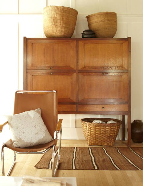 Visit ➤ http://CARLAASTON.com/designed/wood-as-color-of-room to learn what happens "When Wood Becomes The Color On A Room" | Image Source: referenceforww2.tumblr.com (KWs: #flooring, floor)