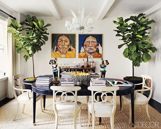 Designer: Claiborne Swanson Frank, Image via: Elle Decor