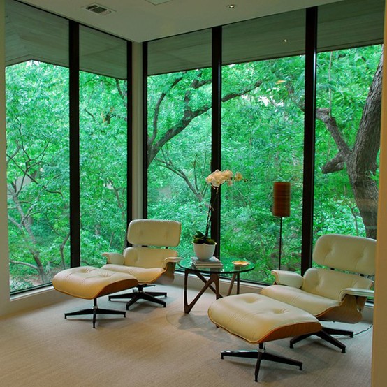 Forever A Classic, The Eames Chair Evolves Into A Black & White Future ➤ http://CARLAASTON.com/designed/classic-eames-chair-black-white-color
