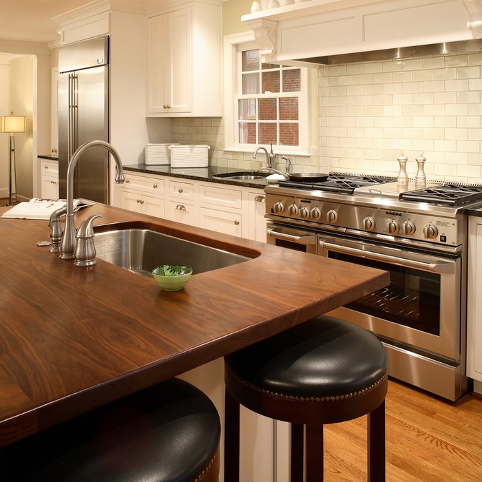 Image via: J. Aaron Custom Wood Countertops