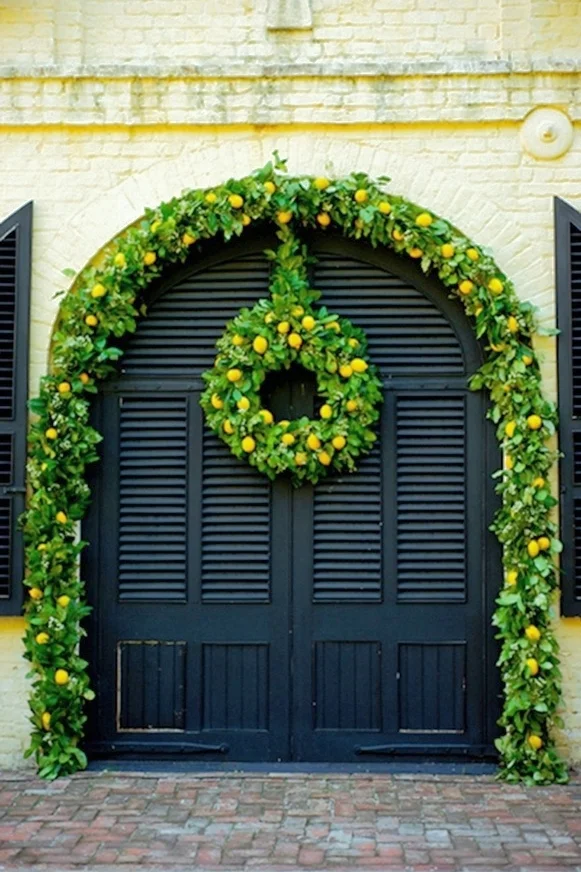 Wreaths Always Look Better On a Black Door — DESIGNED